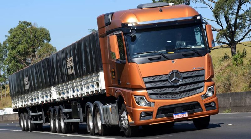 NOVO ACTROS COM 530 CAVALOS ENTRA EM OPERAÇÃO