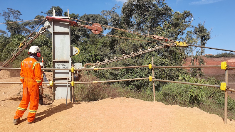 LINHA DE VIDA EM BARRAGENS NO BRASIL