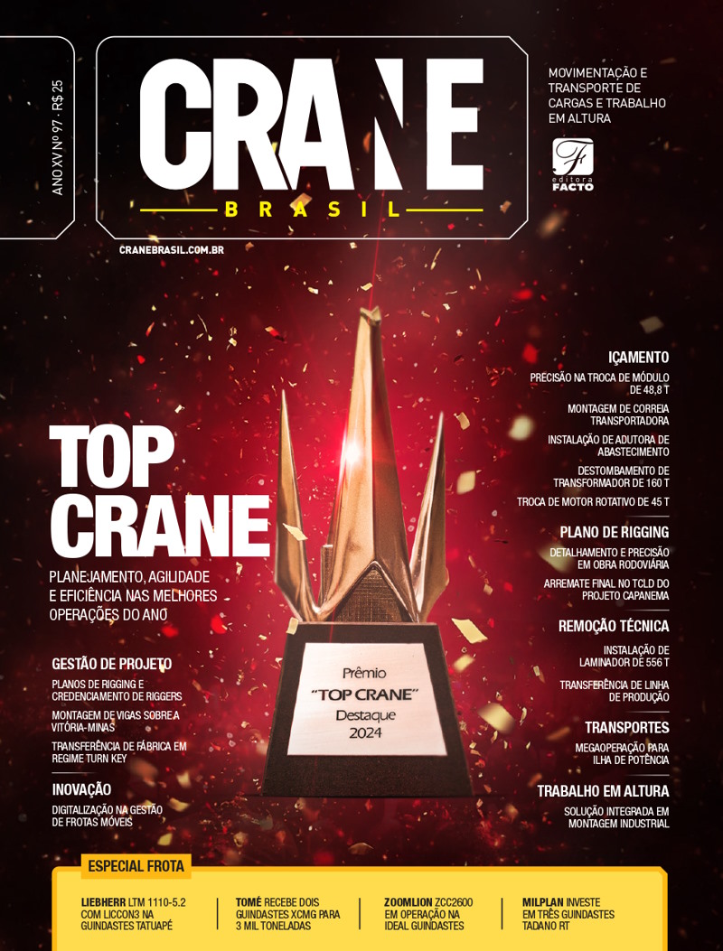 EDIÇÃO 97: CASES VENCEDORES DO TOP CRANE 2024