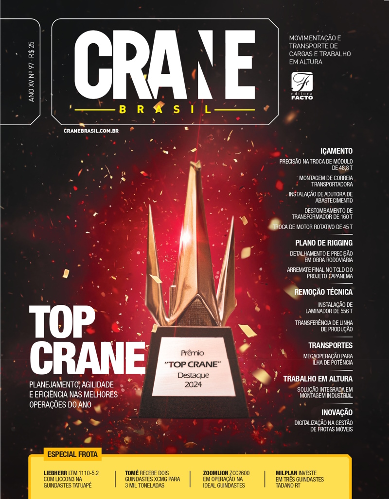 EDIÇÃO 97: CASES VENCEDORES DO TOP CRANE 2024