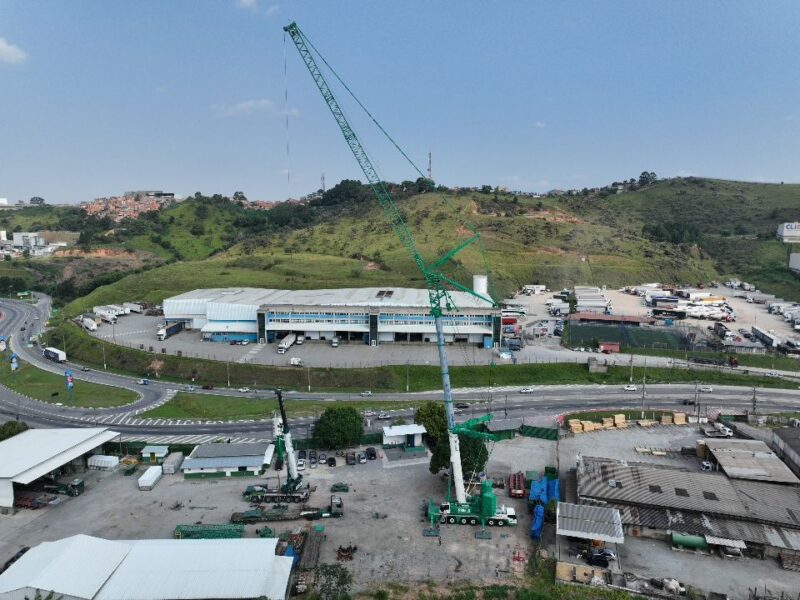 PRIMAX RECEBE GUINDASTE SANY PARA 600 T