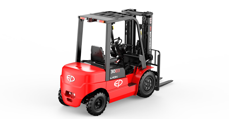 EP BRASIL LANÇA EMPILHADEIRA ELÉTRICA A LÍTIO EFL302B3