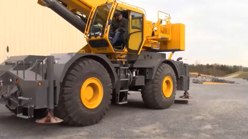 EIXO OSCILANTE EM GUINDASTES E PLATAFORMAS