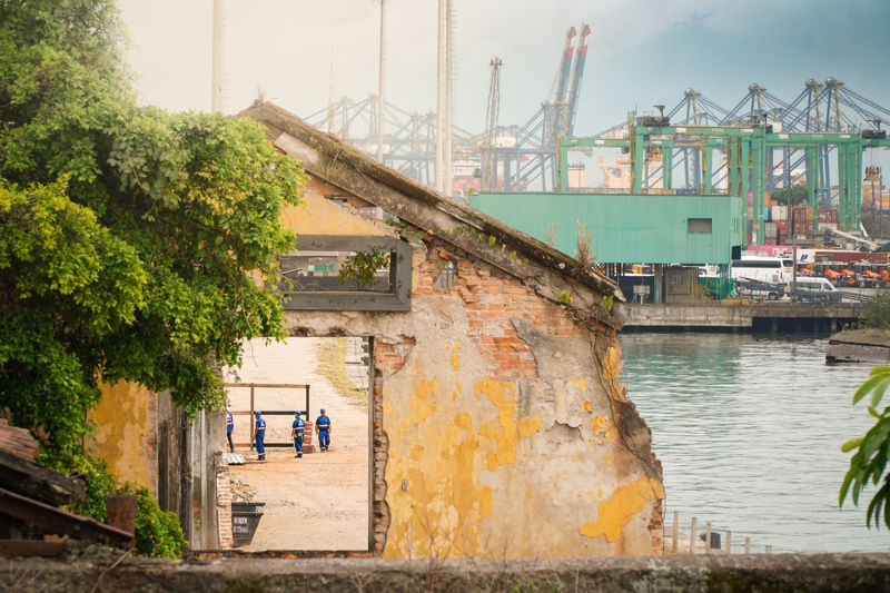 3ª FASE NAS OBRAS DO PARQUE VALONGO