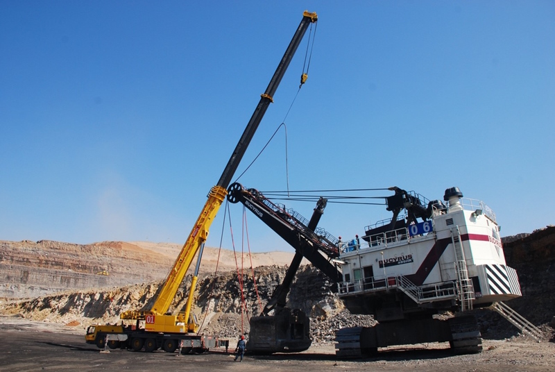 OPERAÇÃO DE GUINDASTES NA SIDERURGIA E MINERAÇÃO