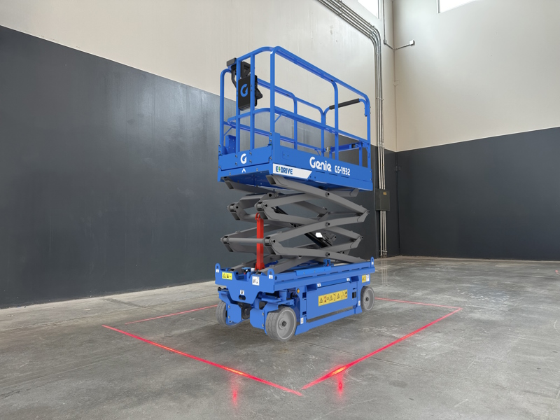 ILUMINAÇÃO DE SEGURANÇA GENIE PARA TESOURAS GS