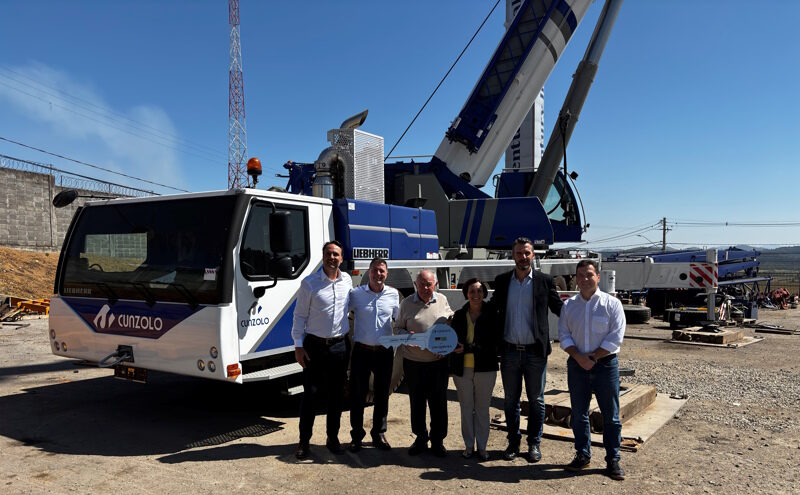 CUNZOLO REFORÇA OPERAÇÕES COM LIEBHERR LTM 1230-5.1