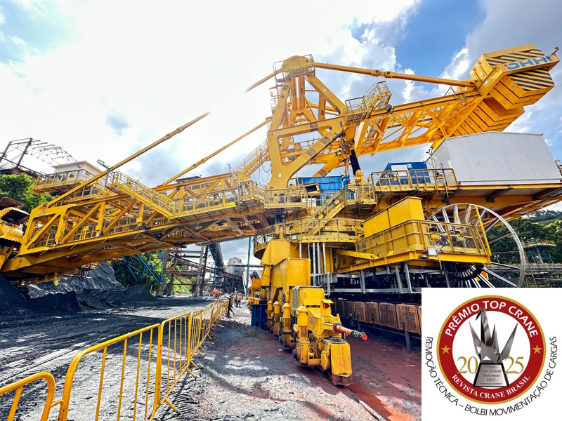 BOLBI: MONTAGEM DE RETOMADORA DE MINÉRIO DE 946 T