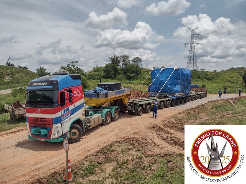 MACEDO LEVA COMPENSADORES DE 140 T AO CENTRO DO ACRE