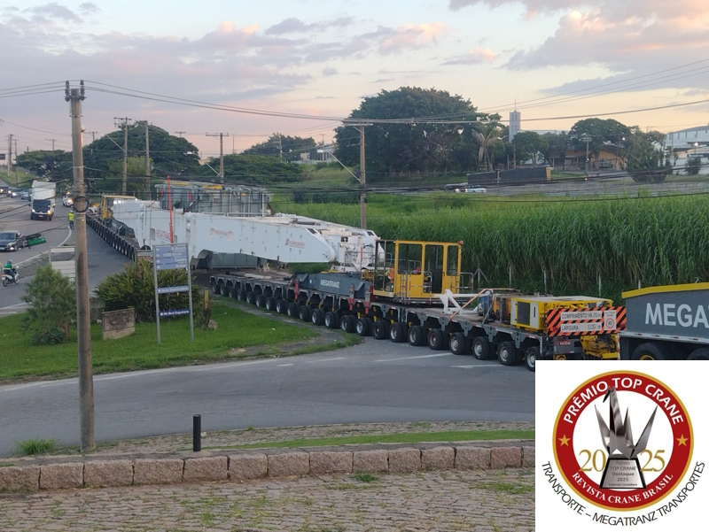 MEGATRANZ TRANSPORTA TRANSFORMADOR DE 331 T