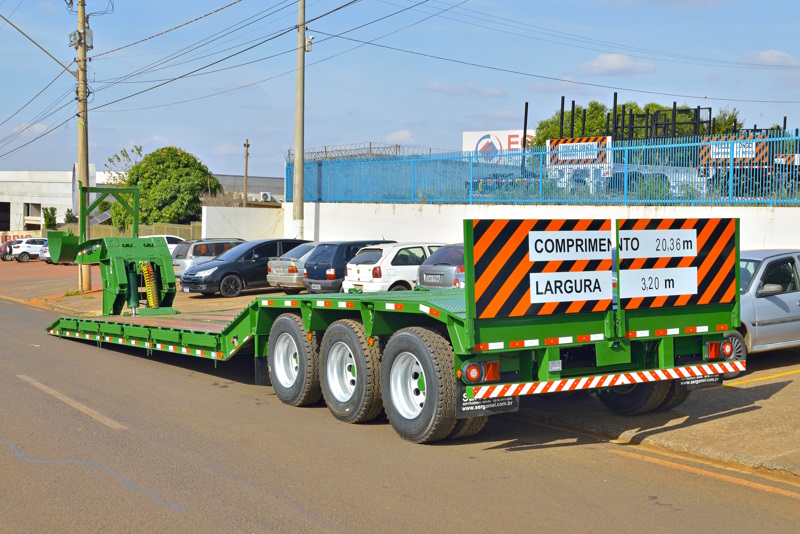 SERGOMEL LANÇA PRANCHA PARA TRANSPORTE PESADO