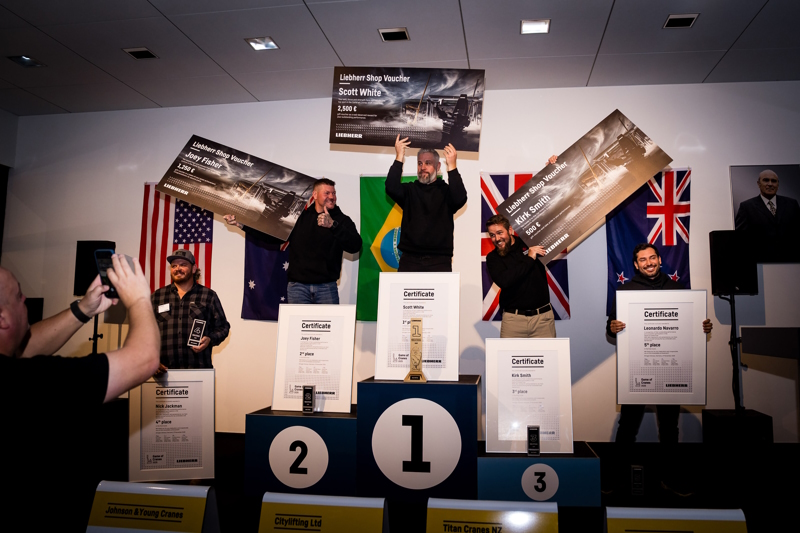 BRASILEIRO BRILHA EM DESAFIO GLOBAL DE GUINDASTES