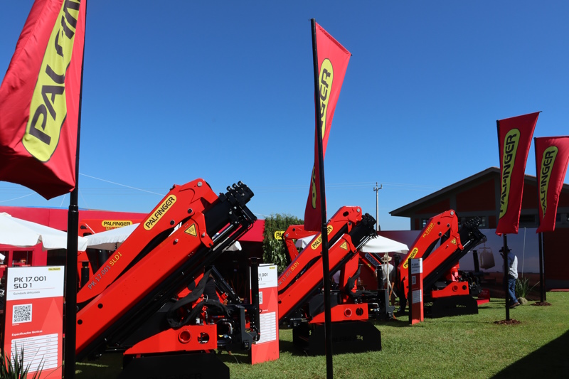 PALFINGER BRASIL LANÇA NOVOS GUINDASTES NO SHOW RURAL