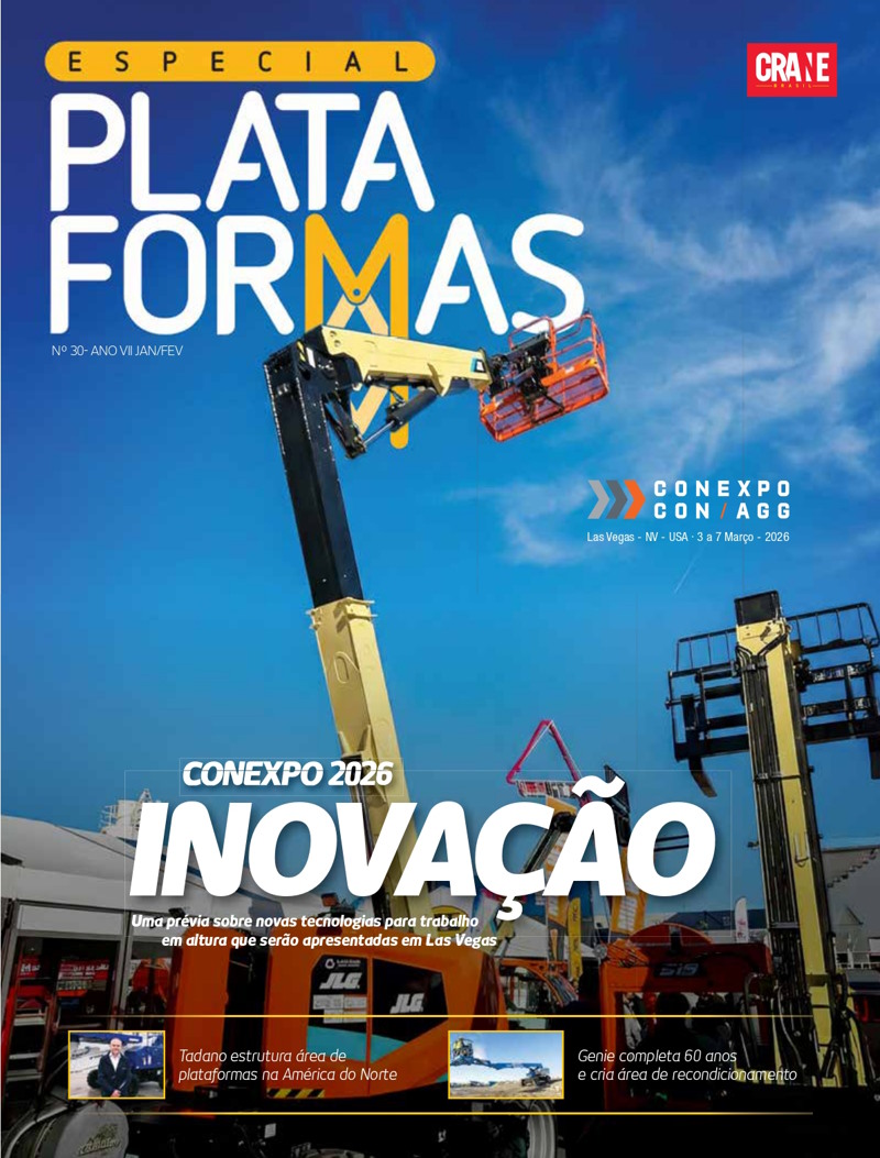 PLATAFORMAS 30: PRÉVIA DOS LANÇAMENTOS NA CONEXPO 2026
