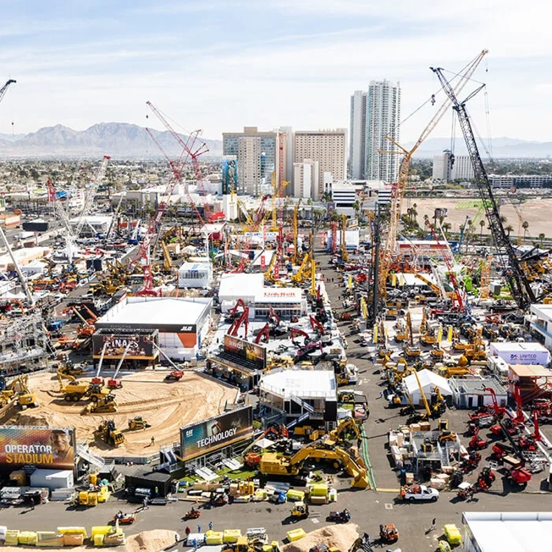 CONEXPO 2026 ABRE EM LAS VEGAS COM GRANDES LANÇAMENTOS