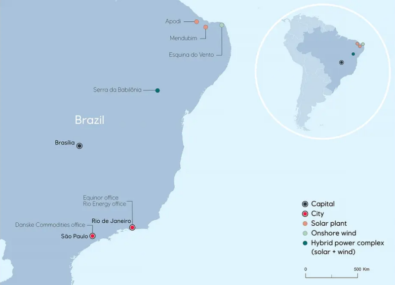 EQUINOR EXPANDE PORTFÓLIO DE ENERGIA NO BRASIL