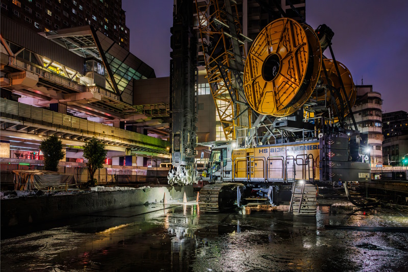 TAIWAN: TECNOLOGIA LIEBHERR OTIMIZA PAREDES DIAFRAGMA