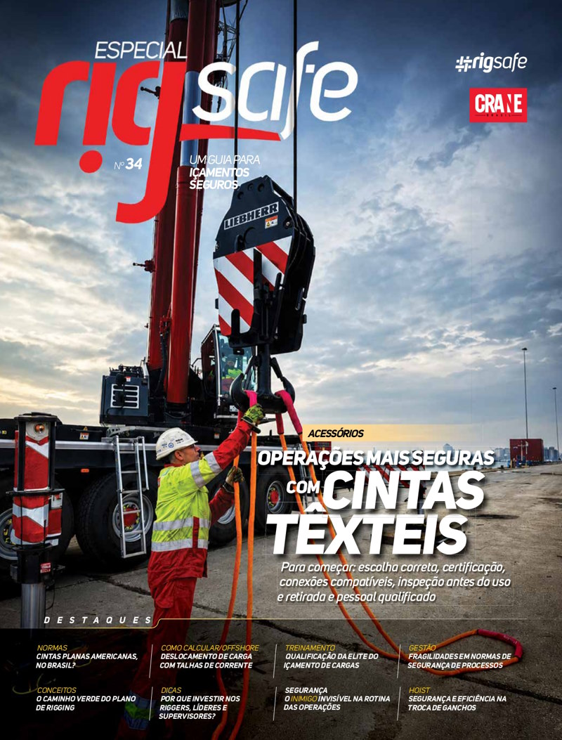 RIG SAFE Nº 34: OPERAÇÕES MAIS SEGURAS COM CINTAS TÊXTEIS